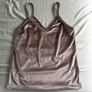 Blush Velvet Cami